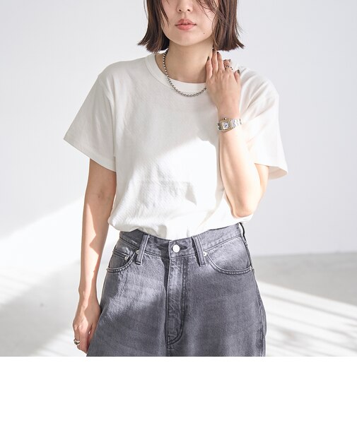 【Feel Soft】接結 半袖Tシャツ