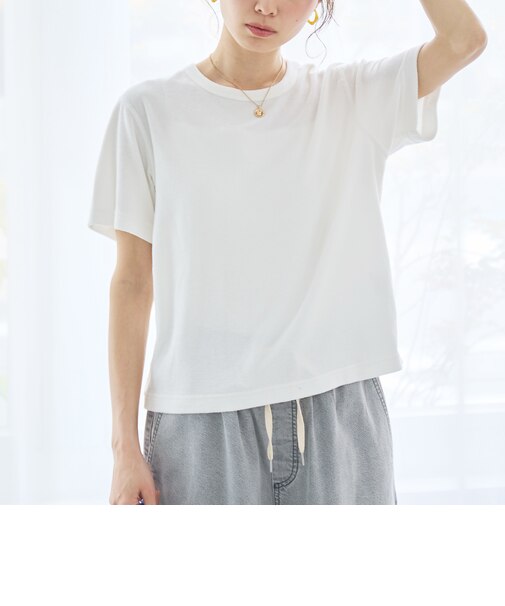【Feel Soft】パイル半袖Tシャツ