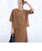 【セットアイテム】ナロースカートジャージーセットアップ