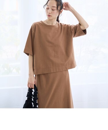 【セットアイテム】ナロースカートジャージーセットアップ