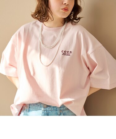 coen（コーエン）ロゴ刺繍 ユニT