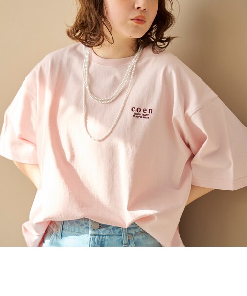 coen（コーエン）ロゴ刺繍 ユニT