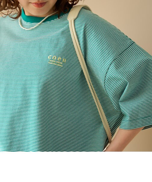 coen（コーエン）ロゴ刺繍 ユニT