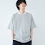 クリーンプラスボーダーTシャツ ショートスリーブ【抗菌防臭・防汚（食品、衿部分の皮脂汚れ）・UVカット】