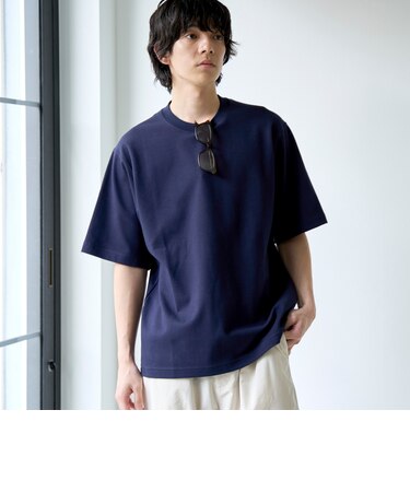 クリーンプラスボーダーTシャツ ショートスリーブ【抗菌防臭・防汚(食品、衿部分の皮脂汚れ)・UVカット】
