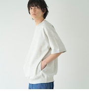 クリーンプラススウェットTシャツ【抗菌防臭・防汚（食品汚れ）・UVカット】