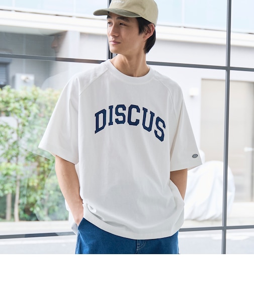 DISCUS（ディスカス）別注ナンバープリントTシャツ