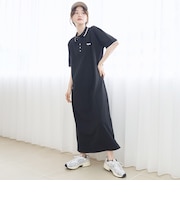 【PENNEYS（ぺニーズ）別注】ベーシックアソートポロ襟ワンピース