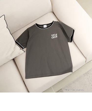 アソートカレッジロゴ 配色リンガーTシャツ