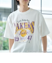 NBA別注ヴィンテージライクプリントTシャツ