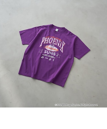 NBA別注ヴィンテージライクプリントTシャツ