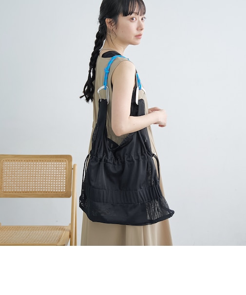 2wayパラコードメッシュハンドバッグ（Mサイズ）