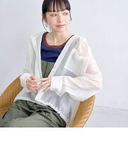 シアーフーディーシャツ