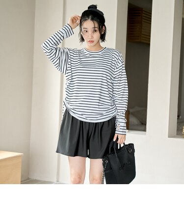 【4点セット/WEB限定】シュシュ付きアソートスイムウエア（UVカット）