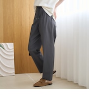 【定番/接触冷感】イージービューティーテーパードパンツ（WEB限定サイズあり）