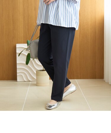 【定番/接触冷感】イージービューティーテーパードパンツ（WEB限定サイズあり）
