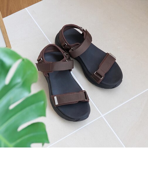ダブルベルトスポーツサンダル（WEB限定サイズあり）