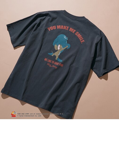 TOM and JERRY (トムとジェリー)ヴィンテージライクTシャツ