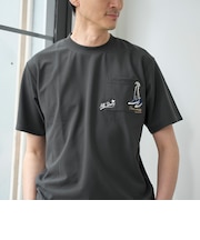 【WEB限定】converse （コンバース）ポケット付刺繍Ｔシャツ