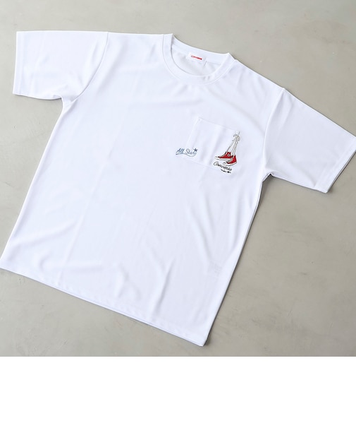 【WEB限定】converse （コンバース）ポケット付刺繍Ｔシャツ