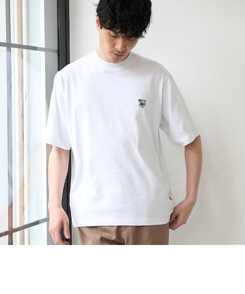 USAコットンアニマル刺繍Tシャツ