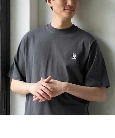 USAコットンアニマル刺繍Tシャツ