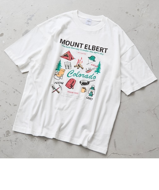 グラフィックプリントTシャツ