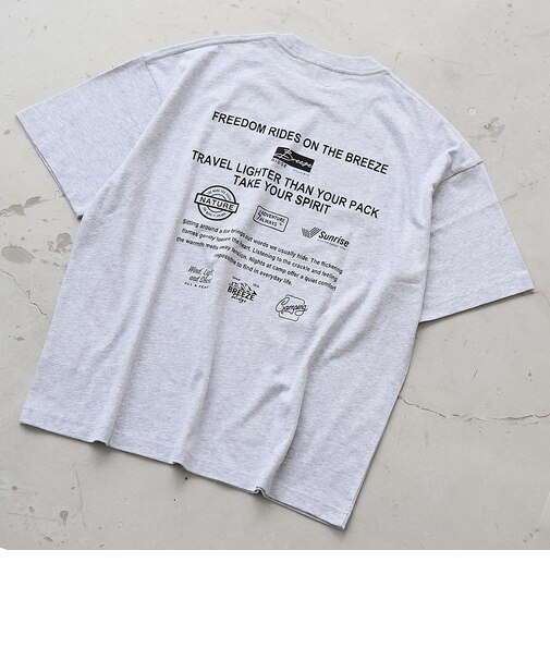 グラフィックプリントTシャツ