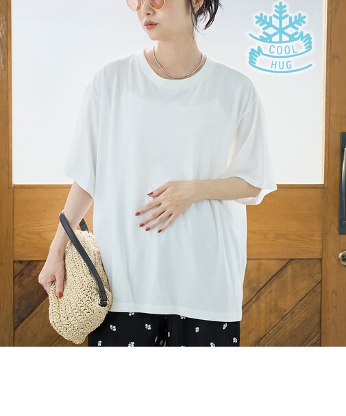 【Cool Hug Cotton / クールハグコットン】 ゆるTシャツ（接触冷感）