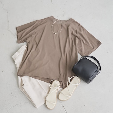 【Cool Hug Cotton / クールハグコットン】 ゆるTシャツ(接触冷感)