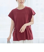 【Cool Hug Cotton / クールハグコットン】 フレンチスリーブTシャツ（接触冷感）
