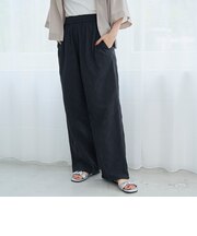【Lipa（リパ）別注】総刺繍イージーワイドパンツ