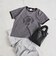 【汗染み軽減 / 接触冷感】アソートロゴリンガーTシャツ