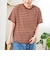 シアーマルチボーダーTシャツ