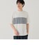 【WEB限定】チェストボーダーワンポイント半袖Tシャツ
