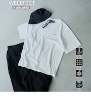【UVカット・接触冷感・吸水速乾・遮熱性】Penneys × WELLTECT 別注ワンポイントTシャツ