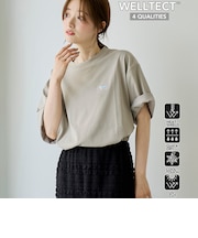 【UVカット・接触冷感・吸水速乾・遮熱性】Penneys × WELLTECT 別注ワンポイントTシャツ