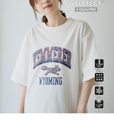 【UVカット・接触冷感・吸水速乾・遮熱性】Penneys × WELLTECT  別注プリントTシャツ