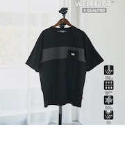 【UVカット・接触冷感・吸水速乾・遮熱性】Penneys × WELLTECT  別注配色切り替えTシャツ