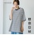 【UVカット・接触冷感・吸水速乾・遮熱性】Penneys × WELLTECT  別注ボーダーTシャツ