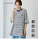 【UVカット・接触冷感・吸水速乾・遮熱性】Penneys × WELLTECT  別注ボーダーTシャツ