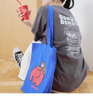 【DOMDOM（ドムドム）×coen】アソートロゴプリントユニTシャツ（WEB限定サイズあり）