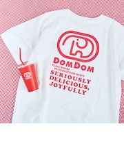 【DOMDOM（ドムドム）×coen】アソートロゴプリントユニTシャツ（WEB限定サイズあり）