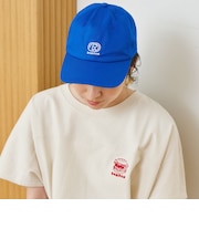 【DOMDOM（ドムドム）×coen】ロゴ刺繍ツイル6パネルキャップ