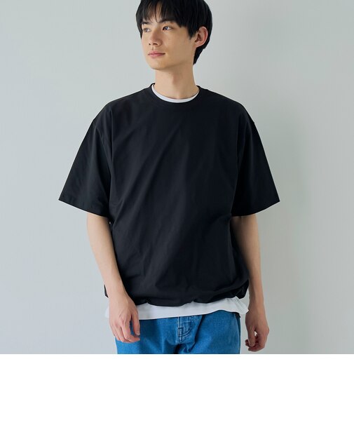 【2WAYストレッチ・接触冷感・UVカット】マルチファンクションプルオーバー