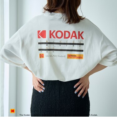 Kodak（コダック）ロゴプリントTシャツ