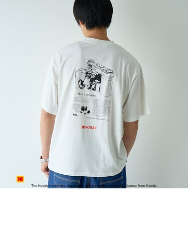 Kodak(コダック)カメラプリントTシャツ