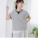 スラブボーダー フレンチスリーブTシャツ