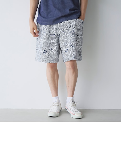 Coleman（コールマン）総柄プリペラショーツ