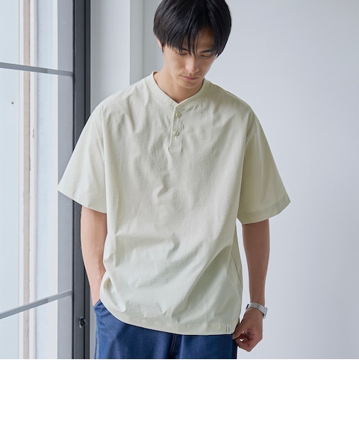ミニリップヘンリーTシャツ